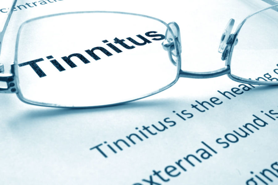 Tinnitus magnified by reading glasses